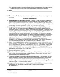 Form WPF CR84.0400DOSA Felony Judgment and Sentence - Drug Offender Sentencing Alternative - Washington, Page 9