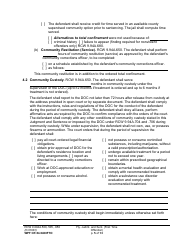 Form WPF CR84.0400FTO Felony Judgment and Sentence - First-Time Offender - Washington, Page 5