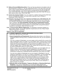 Form WPF CR84.0400FTO Felony Judgment and Sentence - First-Time Offender - Washington, Page 9