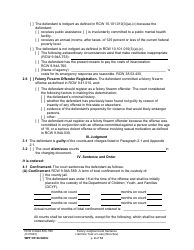 Form WPF CR84.0400J Felony Judgment and Sentence - Jail One Year or Less (Non Sex) - Washington, Page 4