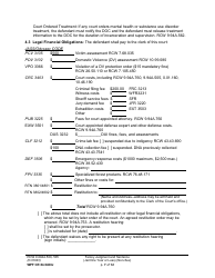 Form WPF CR84.0400J Felony Judgment and Sentence - Jail One Year or Less (Non Sex) - Washington, Page 7