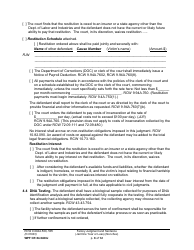 Form WPF CR84.0400J Felony Judgment and Sentence - Jail One Year or Less (Non Sex) - Washington, Page 8