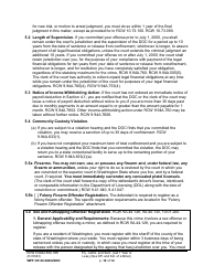 Form WPF CR84.0400 JSKO Felony Judgment and Sentence - Jail One Year or Less (Sex Offense and Kidnapping of a Minor) - Washington, Page 10