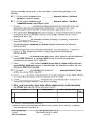 Form WPF CR84.0400 JSKO Felony Judgment and Sentence - Jail One Year or Less (Sex Offense and Kidnapping of a Minor) - Washington, Page 2