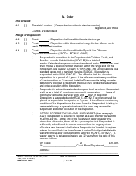 Form WPF JU07.0800 Order on Adjudication and Disposition - Washington, Page 4