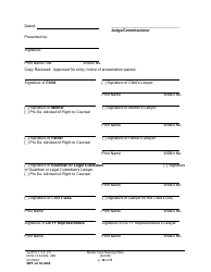 Form WPF JU02.0200 Shelter Care Hearing Order (Scor) - Washington, Page 10