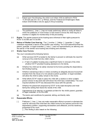 Form WPF JU02.0200 Shelter Care Hearing Order (Scor) - Washington, Page 3