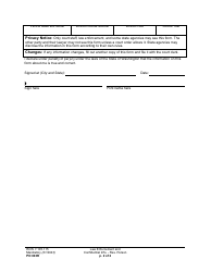Form PO003R Law Enforcement and Confidential Information - Restrained Person (Lecifr) - Washington, Page 2