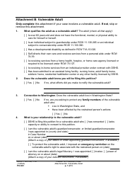 Form PO001 Petition for Protection Order - Washington, Page 13