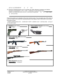 Form PO001 Petition for Protection Order - Washington (English/Chinese), Page 35