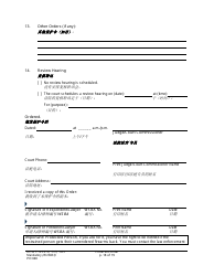 Form PO040 Protection Order - Washington (English/Chinese), Page 18