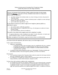 Document preview: Instrucciones para Formulario XR141 Orden De Proteccion De Riesgo Extremo - Washington (Spanish)