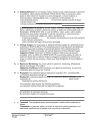 Form PO040 Protection Order - Washington (English/Spanish), Page 11