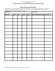 Form OCC1216 A Asthma Action Plan and Medication Administration Authorization Form - Maryland, Page 3