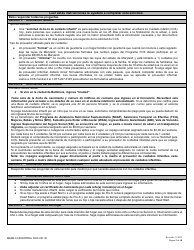 Formulario DOC.221.30 Solicitud Nueva Y Redefinicion - Programa De Becas De Cuidado Infantil - Maryland (Spanish), Page 2