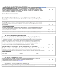 Form ED-102 Ce/Dl/HR/Opcw: Course Approval Application - Arizona, Page 15