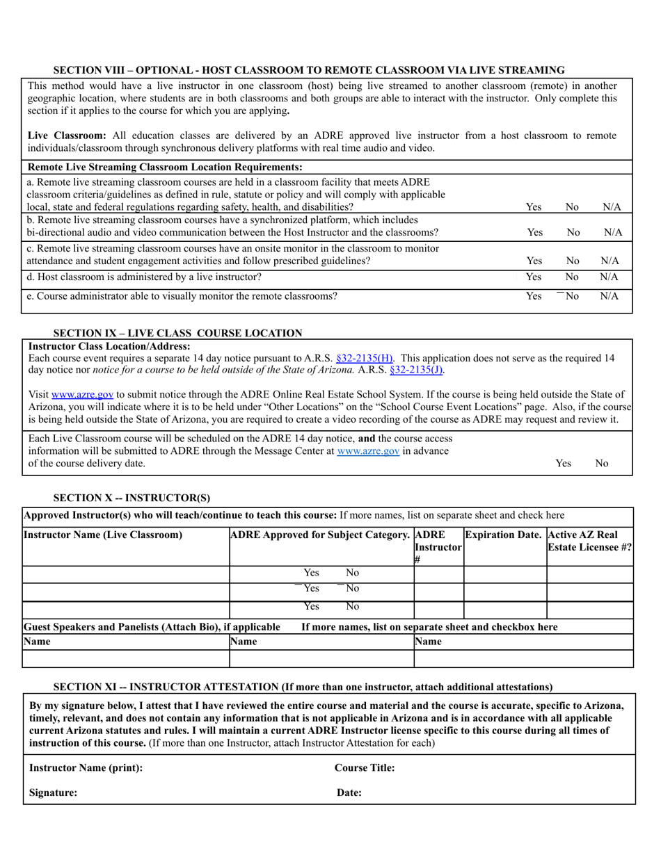 Form ED-102 Ce / Dl / HR / Opcw: Course Approval Application - Arizona, Page 16