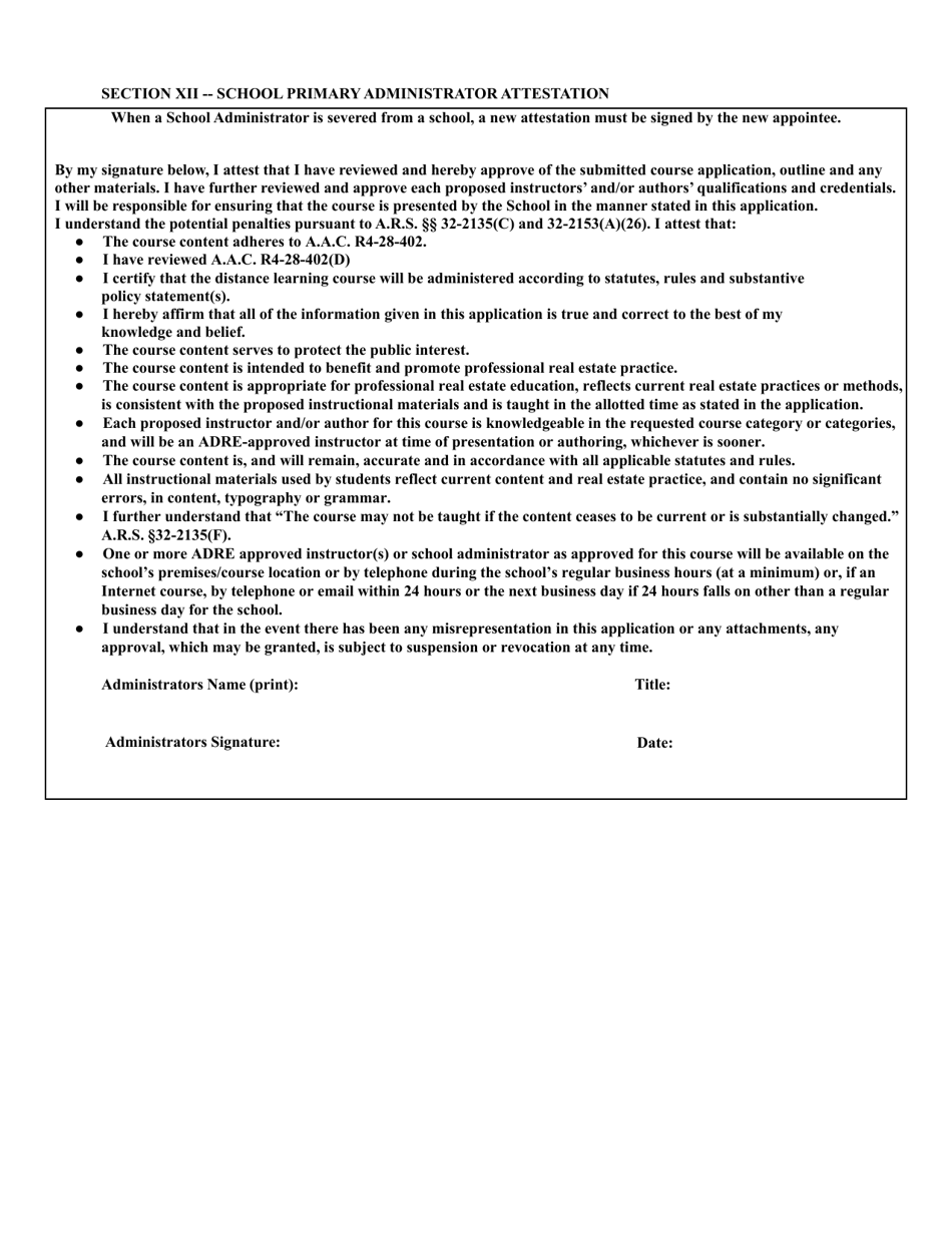 Form ED-102 Ce / Dl / HR / Opcw: Course Approval Application - Arizona, Page 21