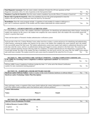 Form ED-102 Ce/Dl/HR/Opcw: Course Approval Application - Arizona, Page 23