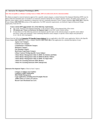 Form ED-102 Ce/Dl/HR/Opcw: Course Approval Application - Arizona, Page 9