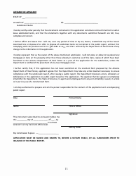 Sonora, Mexico Application for Arizona Subdivision Public Report Form - Arizona, Page 13