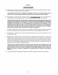 Sonora, Mexico Application for Arizona Subdivision Public Report Form - Arizona, Page 14