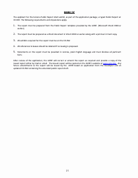 Sonora, Mexico Application for Arizona Subdivision Public Report Form - Arizona, Page 15