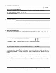 Sonora, Mexico Application for Arizona Subdivision Public Report Form - Arizona, Page 4