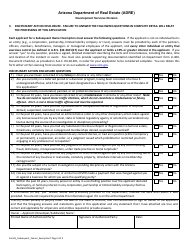 Form Q Subsequent Owner Exemption Petition - Arizona, Page 3