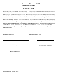 Form Q Subsequent Owner Exemption Petition - Arizona, Page 4