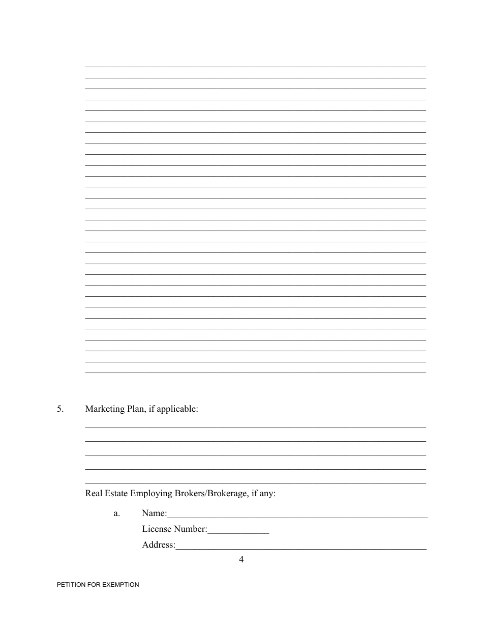 Special Order of Exemption (Spoe - Arizona, Page 5