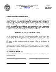 Form Y Application for Amended Timeshare Public Report - Arizona, Page 14