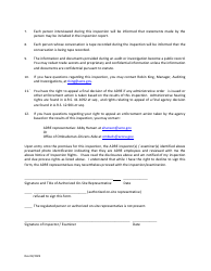 Notice of Inspection Rights - Arizona, Page 2
