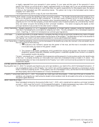 Instructions for Form HS-122 Schedule HI-144 Vermont Homestead Declaration and/or Property Tax Credit Withdrawal - Vermont, Page 8