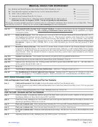 Instructions for Schedule IN-112 Vermont Tax Adjustments and Credits - Vermont, Page 2