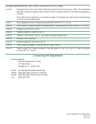 Instructions for Schedule IN-119 Vermont Tax Adjustments and Nonrefundable Credits - Vermont, Page 4