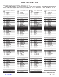 Instructions for Form IN-111 Vermont Income Tax Return - Vermont, Page 11