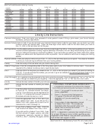Instructions for Form RCC-146 Vermont Renter Credit Claim - Vermont, Page 3