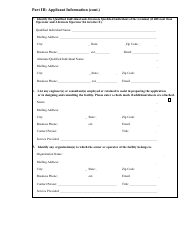 Application for Terminal Facility License - Virgin Islands, Page 3