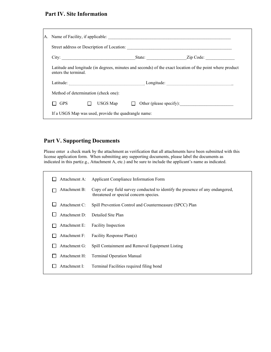 Application for Terminal Facility License - Virgin Islands, Page 4