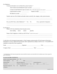 Form R2 Registration Form for Lp-Gas Systems - 10,000 Gallon and Greater Aggregate Water Capacity - New Jersey, Page 2