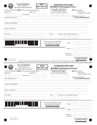 Form NH-1041-ES Estimated Fiduciary Business Tax - New Hampshire, Page 2