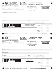Form NH-1065-ES Estimated Partnership Business Tax - New Hampshire, Page 2