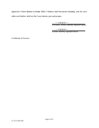 Form LF-55 Agreed Ex Parte Motion to Abate 3002.1 Notices and Reconcile Annually - Florida, Page 3