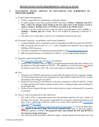 Form LF-96 Acknowledgment of Responsibility for Live Access to Cm/Ecf With Limited Filing Privileges - Florida, Page 4