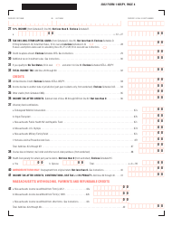 Form 1-NR/PY Massachusetts Nonresident/Part-Year Tax Return - Massachusetts, Page 4