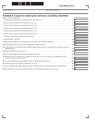 Form 3M Income Tax Return for Clubs and Other Organizations Not Engaged in Business for Profit - Massachusetts, Page 4