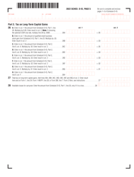 Schedule D-IS Long-Term Capital Gains and Losses Excluding Collectibles - Massachusetts, Page 5