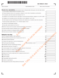 Form 63-FI Financial Institution Excise Return - Massachusetts, Page 3