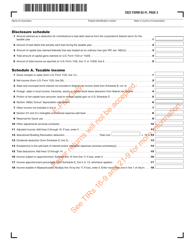 Form 63-FI Financial Institution Excise Return - Massachusetts, Page 4